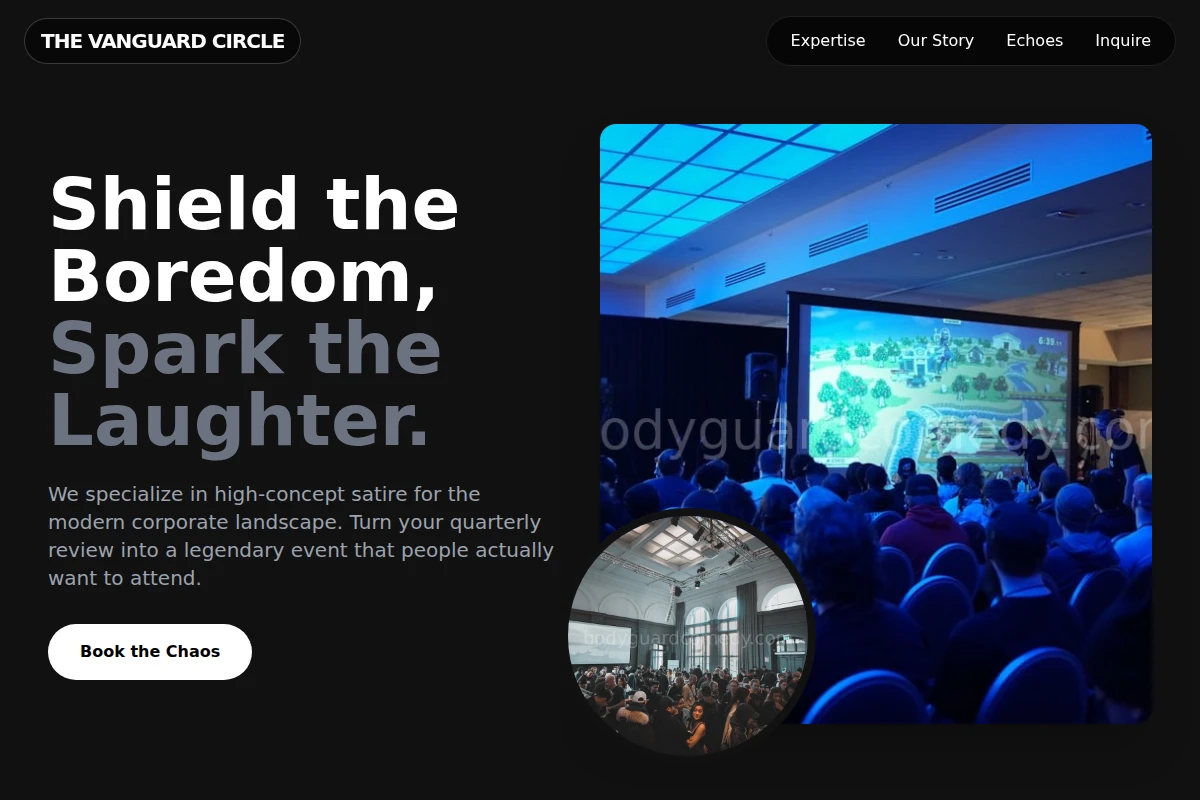 Satire Corporate Event