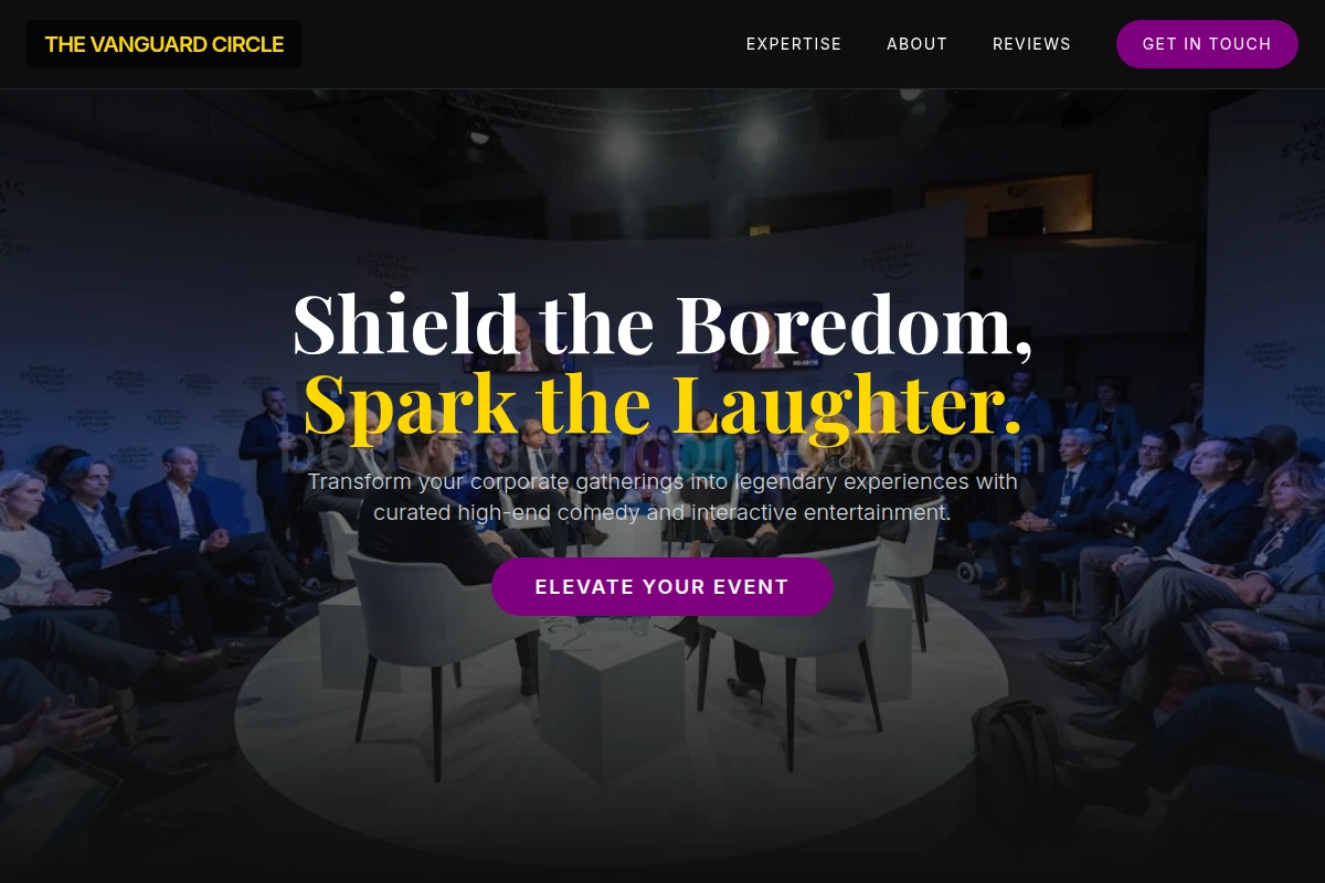Laugh Corporate Event