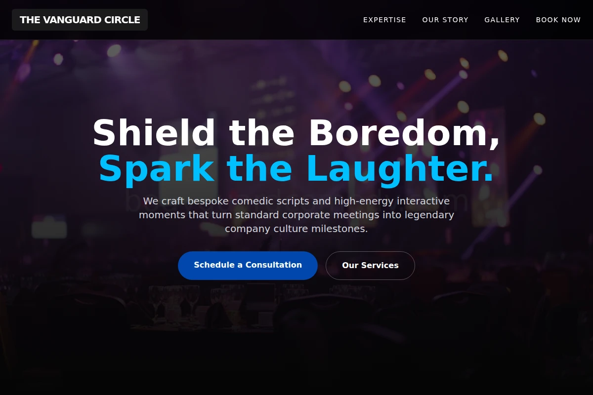 Script Corporate Event