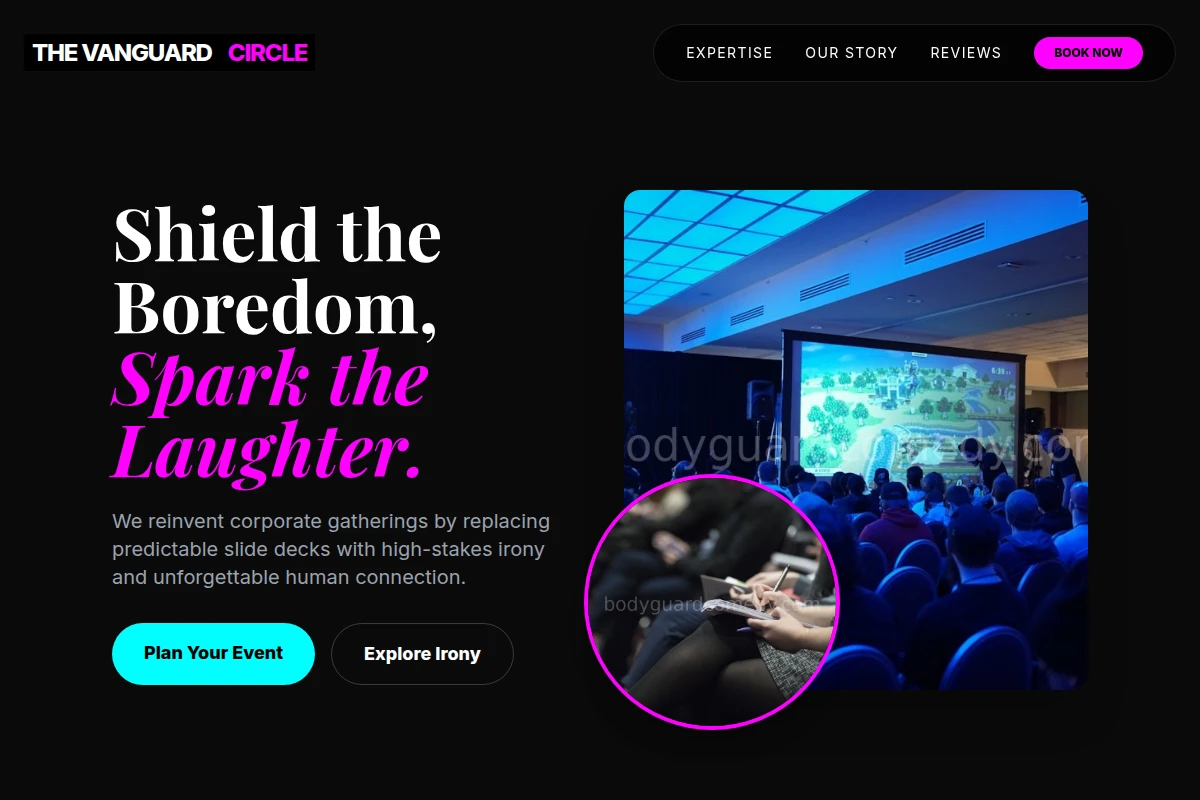 Irony Corporate Event