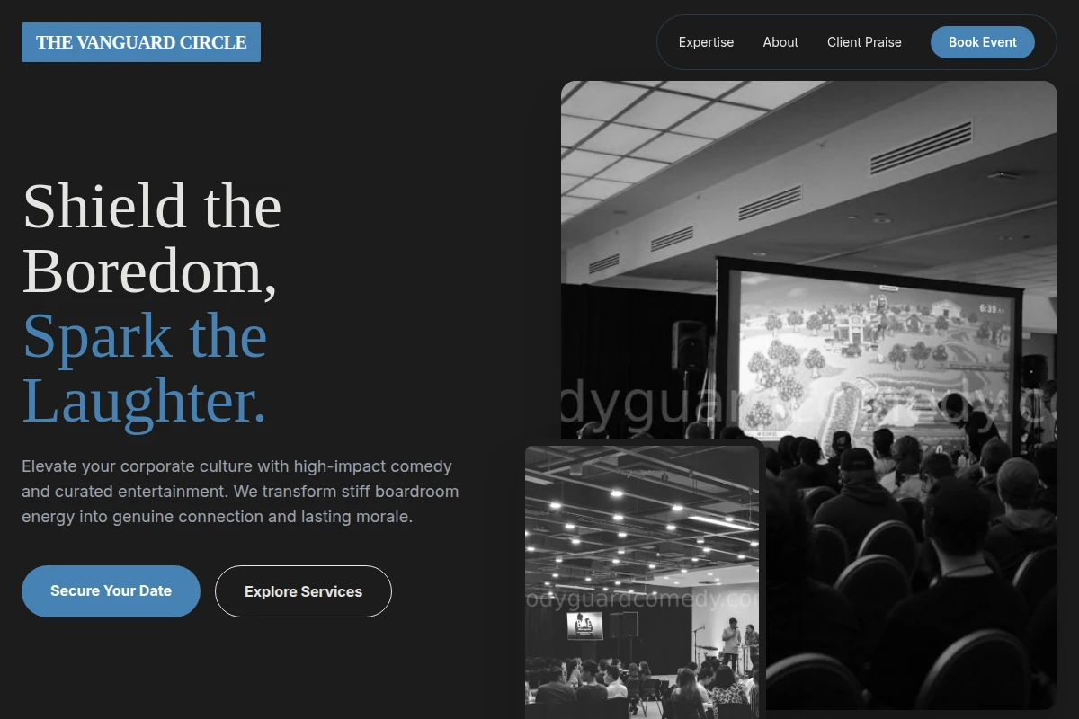 Laugh Corporate Event