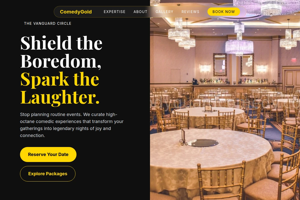ComedyGold Event Planning
