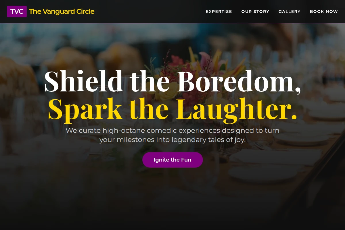 Humor Event Planning